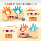 Wooden Math Learning Board