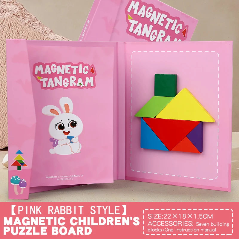 Magnetic Tangram Book