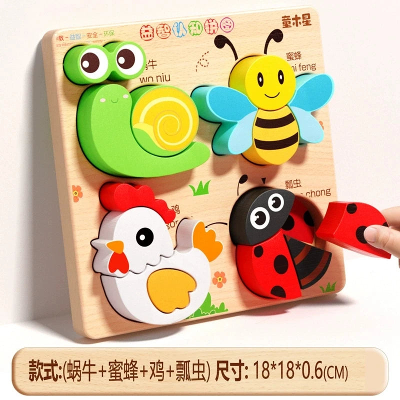 Wooden Matching Puzzle