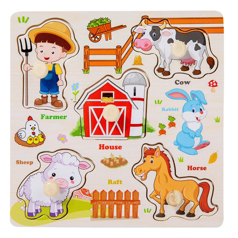 Alphabet Grab Puzzle