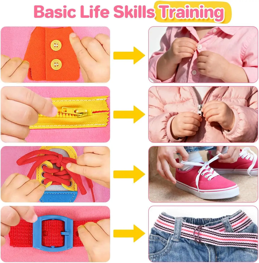 Toddler Learning Busy Book