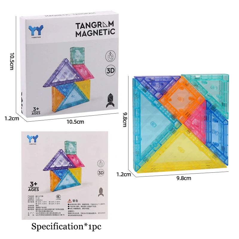Magnetic Tangram Set