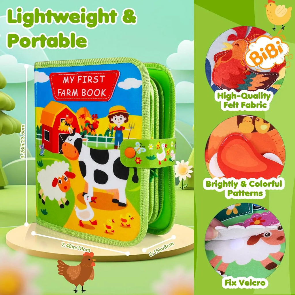 Farm Animal Busy Book