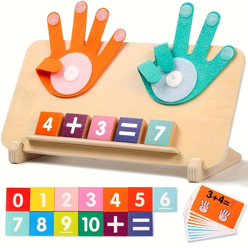 Wooden Math Learning Board