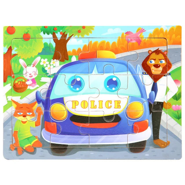 Animal Puzzle Board