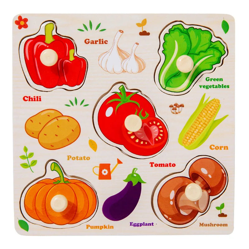 Alphabet Grab Puzzle