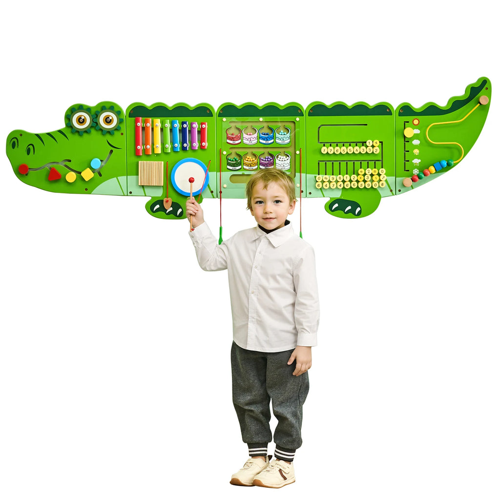 Crocodile Wall Busy Board