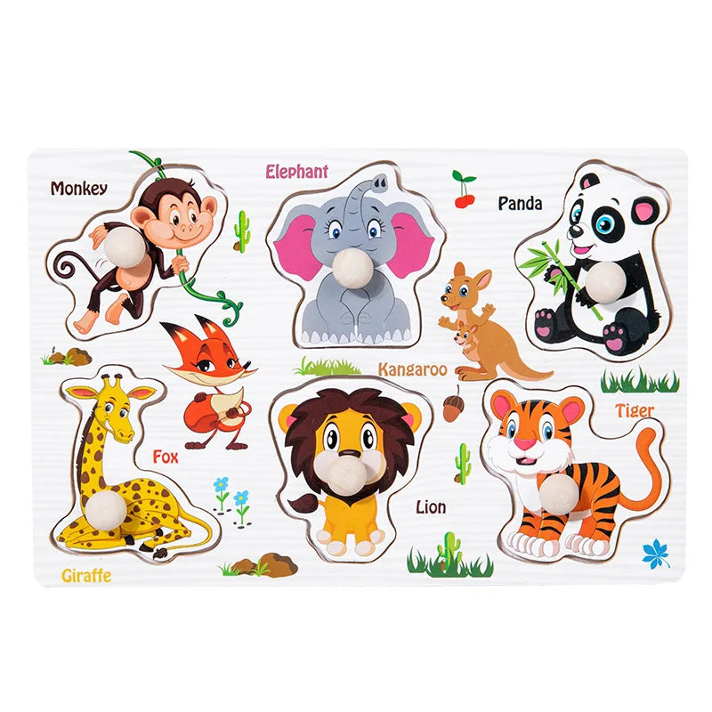Alphabet Grab Puzzle