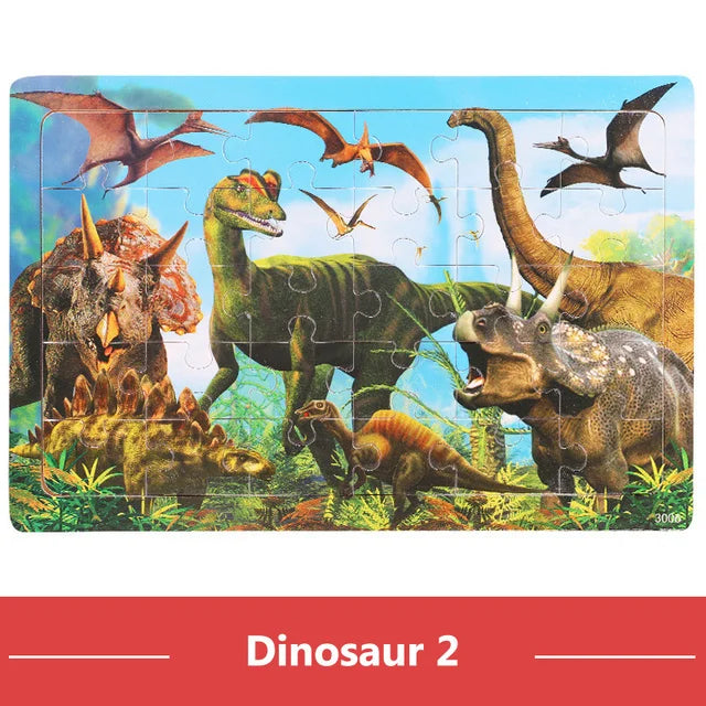 Animal Puzzle Board