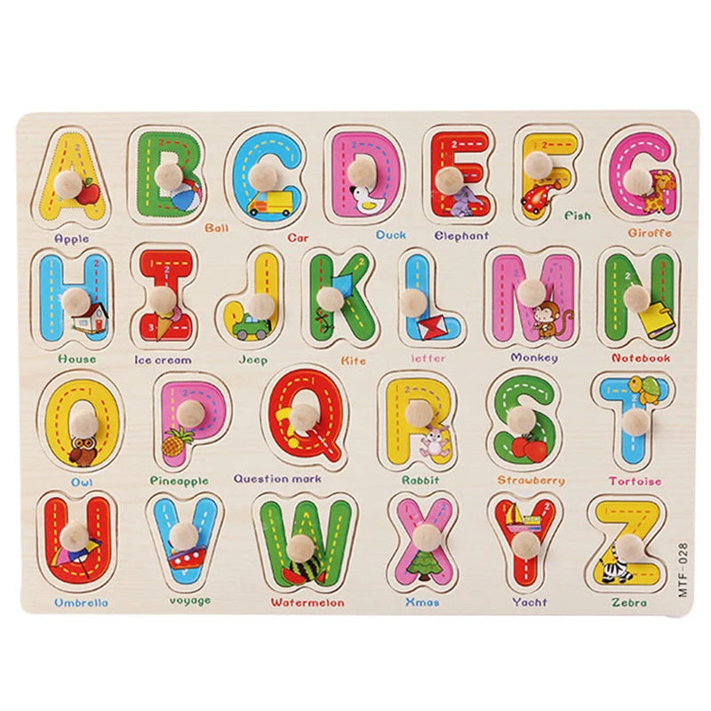 Alphabet Grab Puzzle