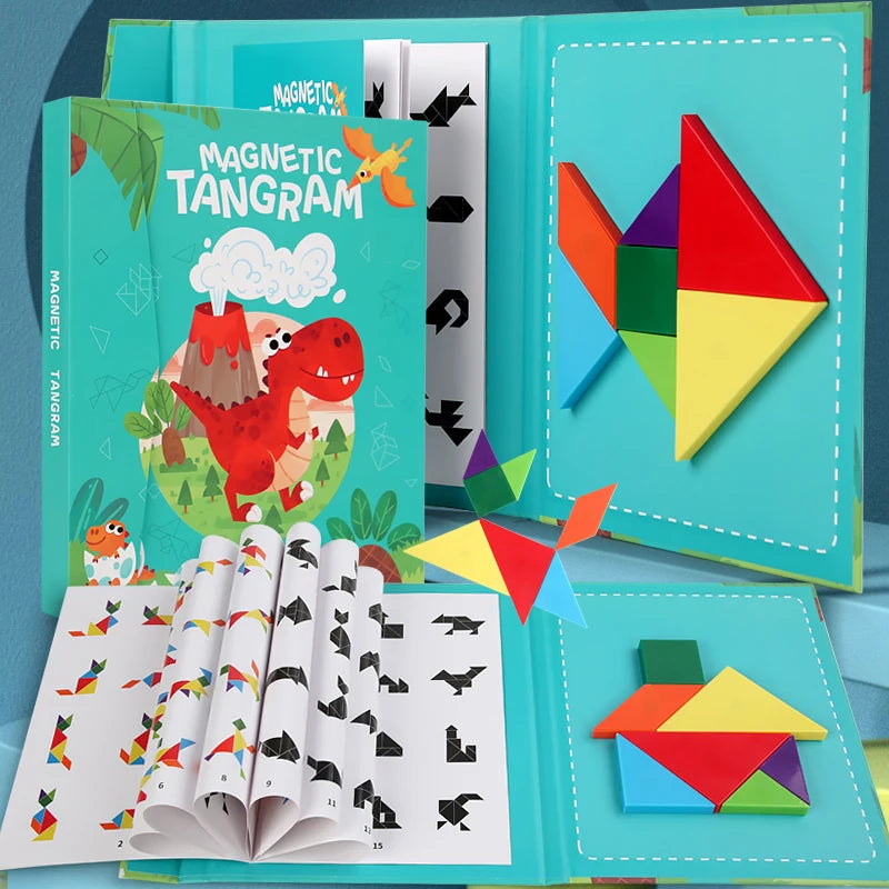 Magnetic Tangram Book