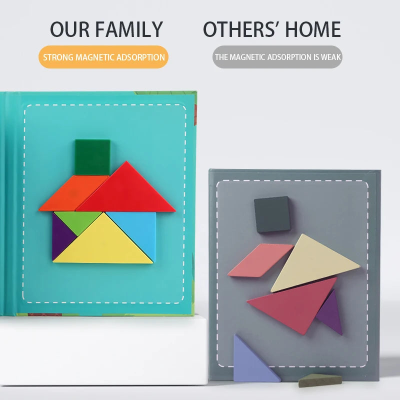 Magnetic Tangram Book