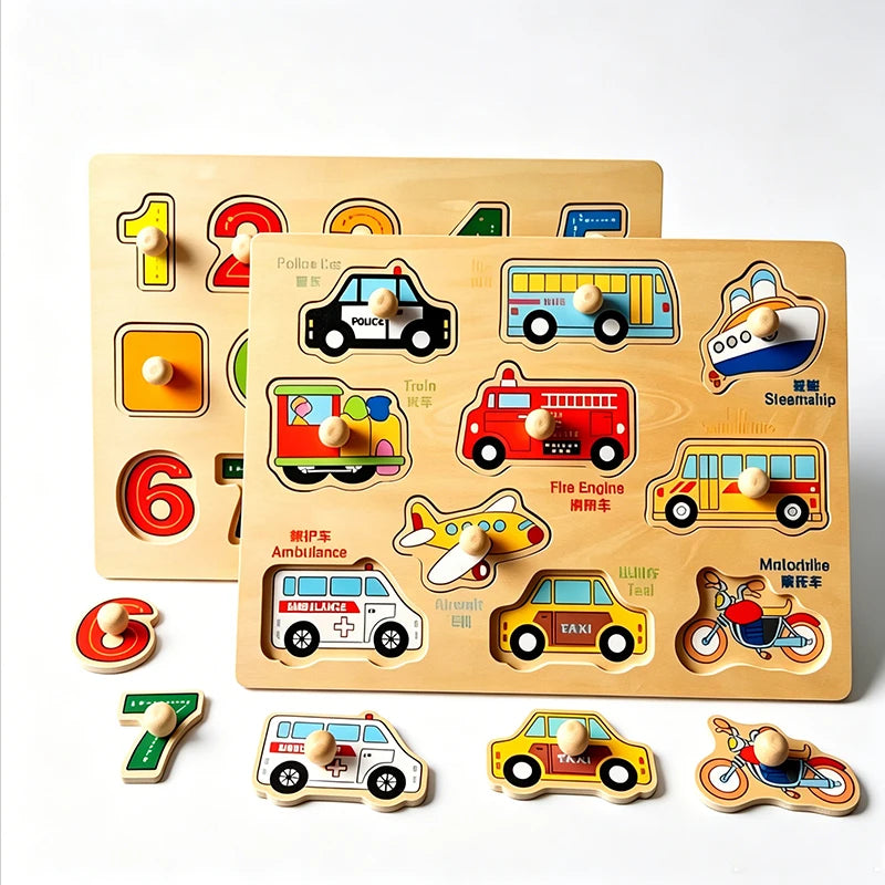 Alphabet Grab Puzzle