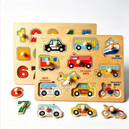 Alphabet Grab Puzzle