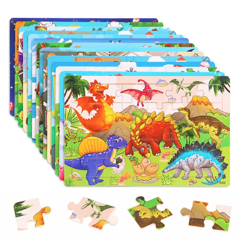 Animal Puzzle Board