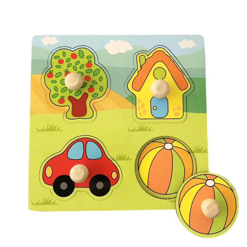 Alphabet Grab Puzzle