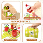 Wooden Tea Party Set