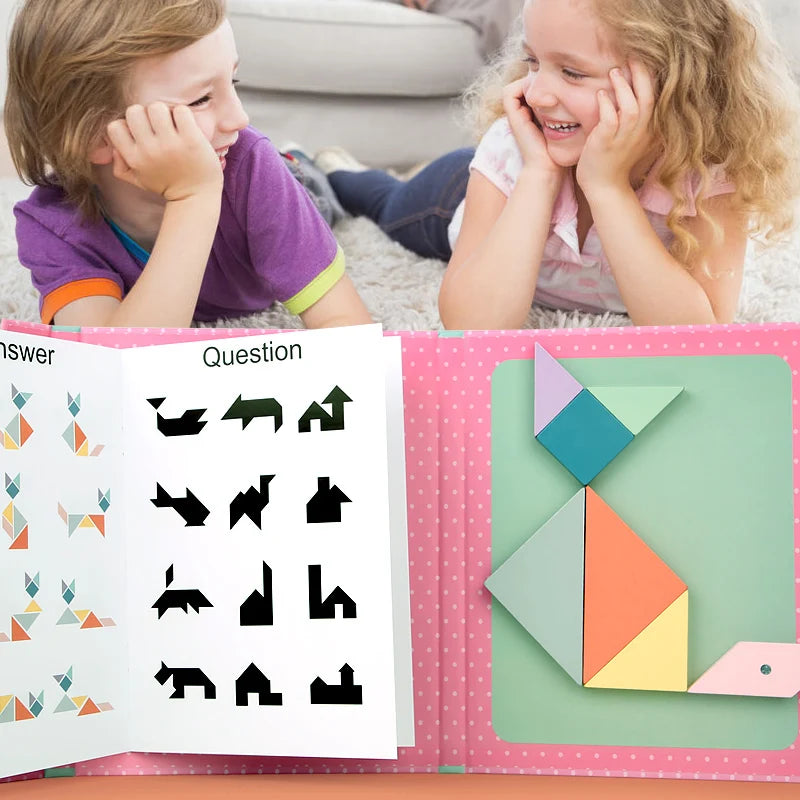 Portable Tangram Book