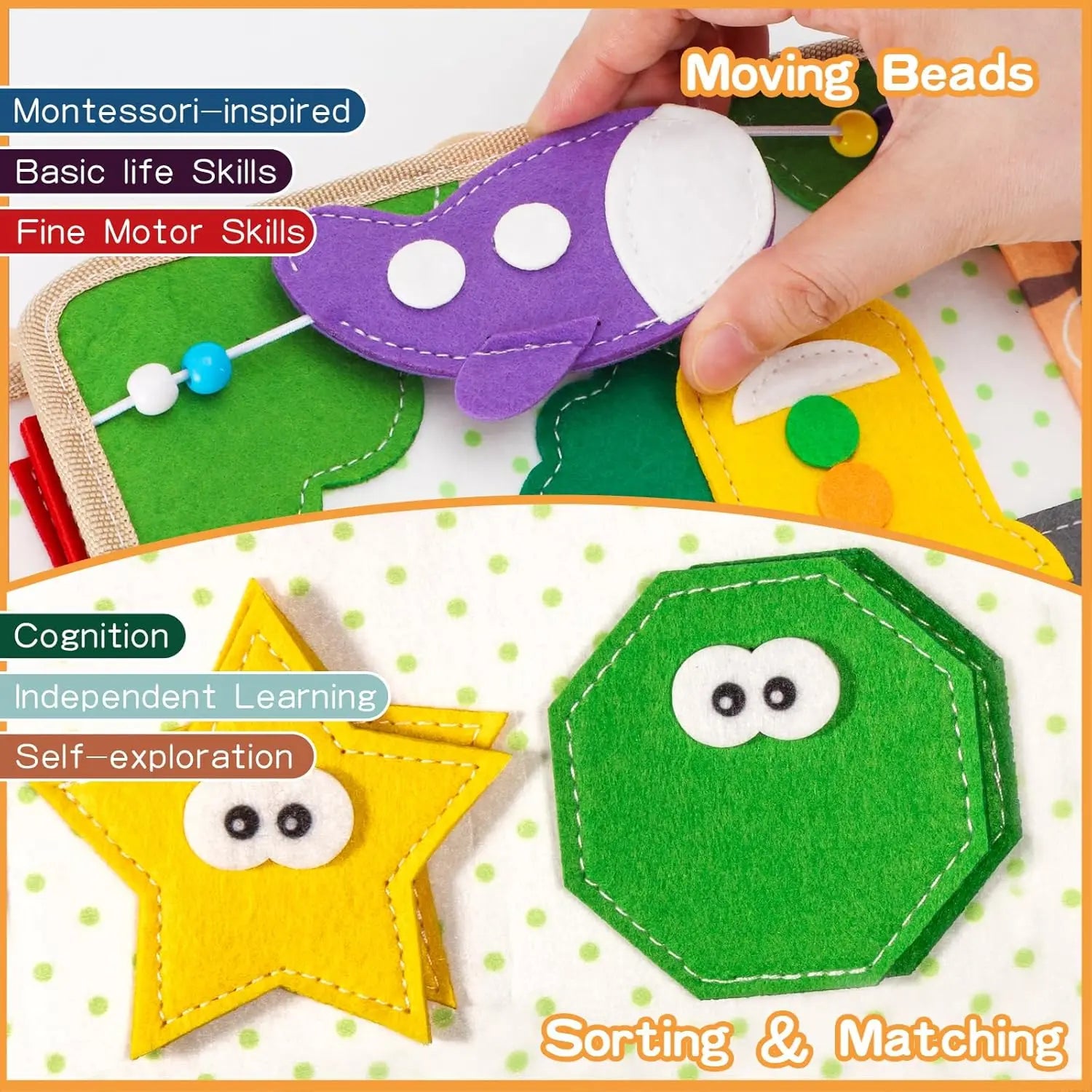 Toddler Travel Busy Book