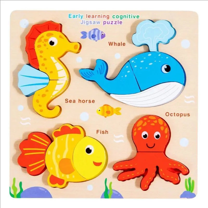 Wooden Matching Puzzle