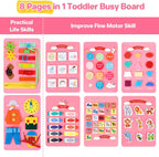 Toddler Learning Busy Book