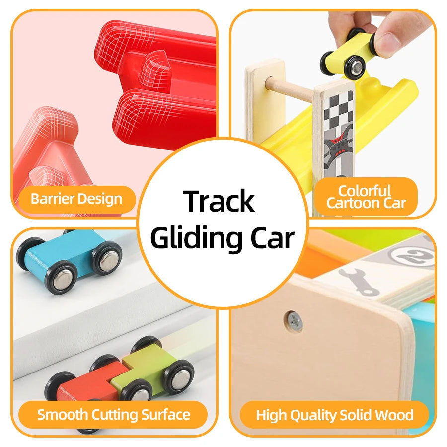 Wooden Car Ramp Racer