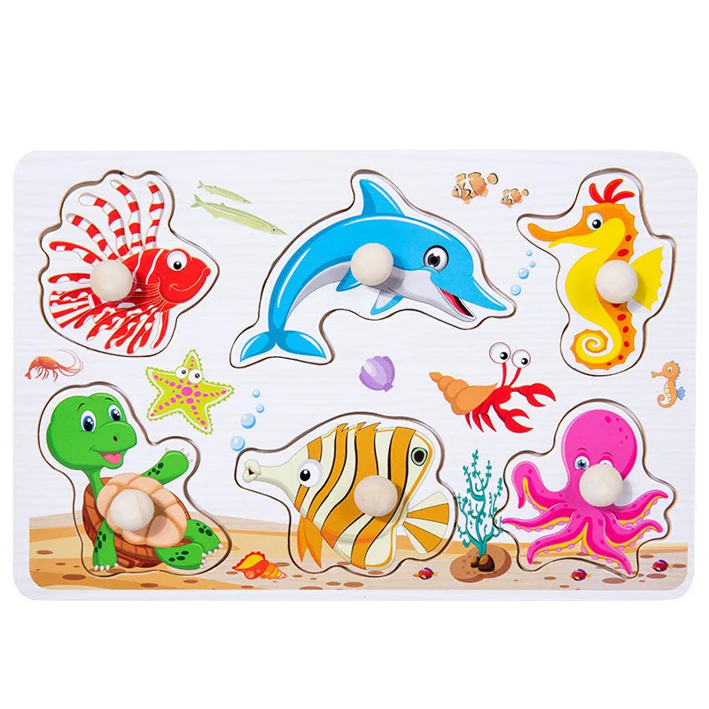 Alphabet Grab Puzzle