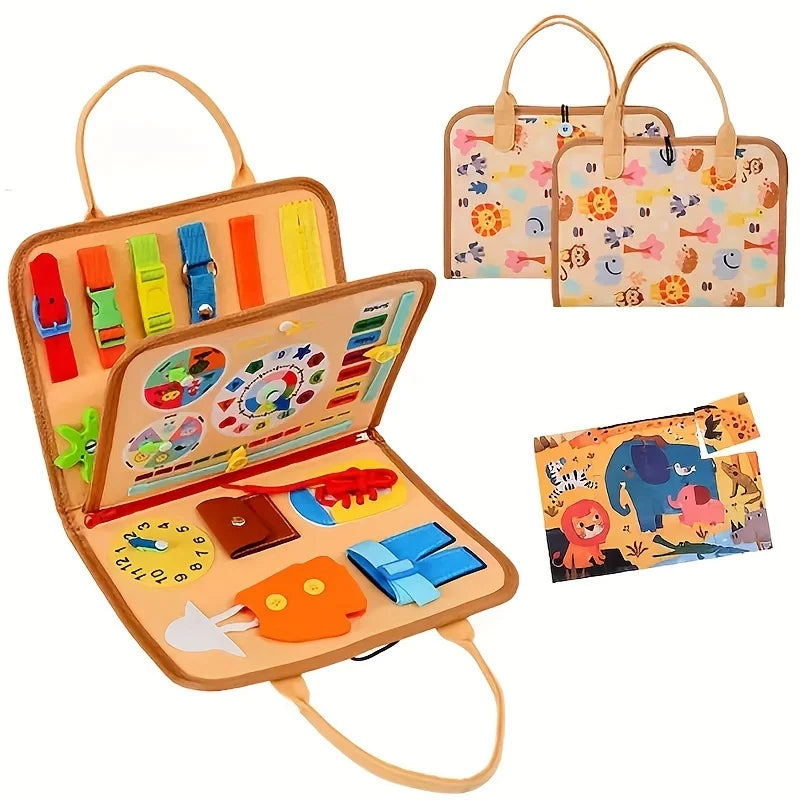 Toddler Travel Busy Book