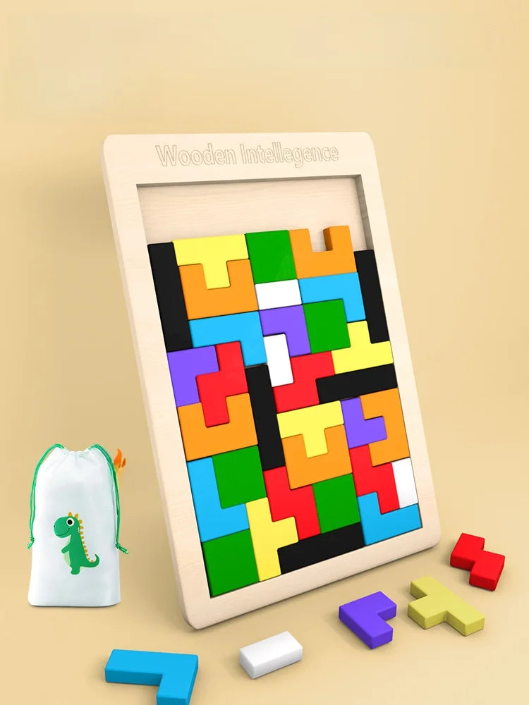 Wooden Tangram Puzzle