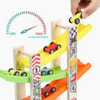 Wooden Car Ramp Racer
