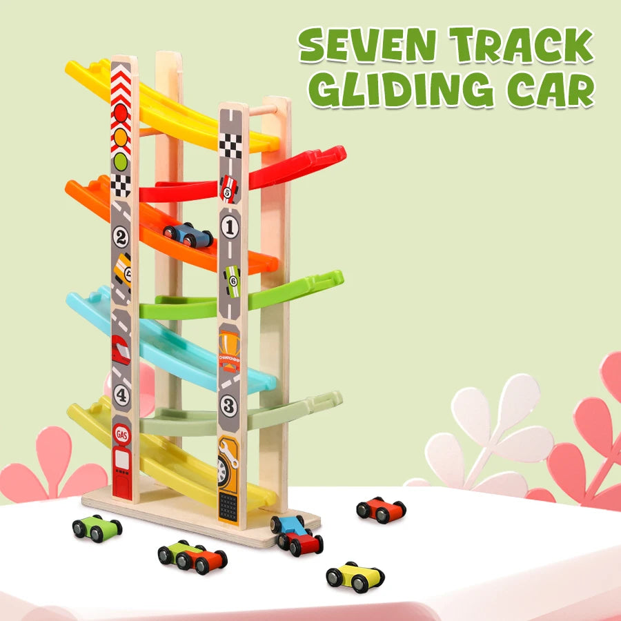 Wooden Car Ramp Racer