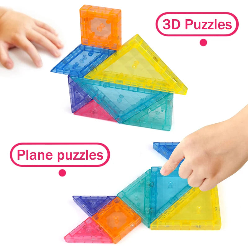 Magnetic Tangram Set