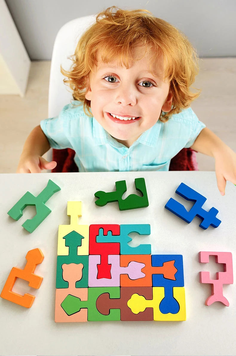 Airplane Puzzle Set