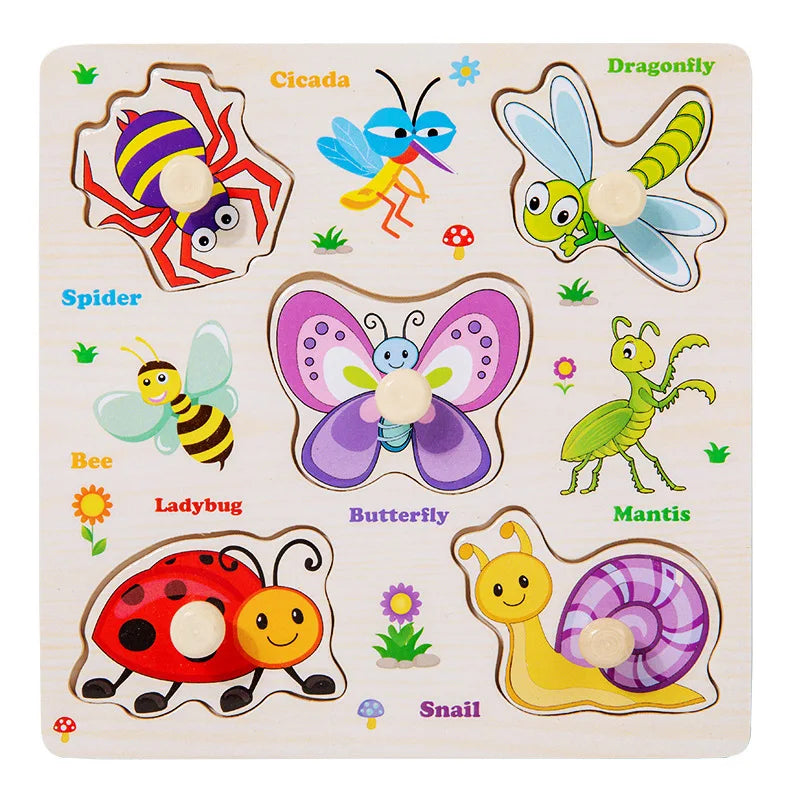 Alphabet Grab Puzzle