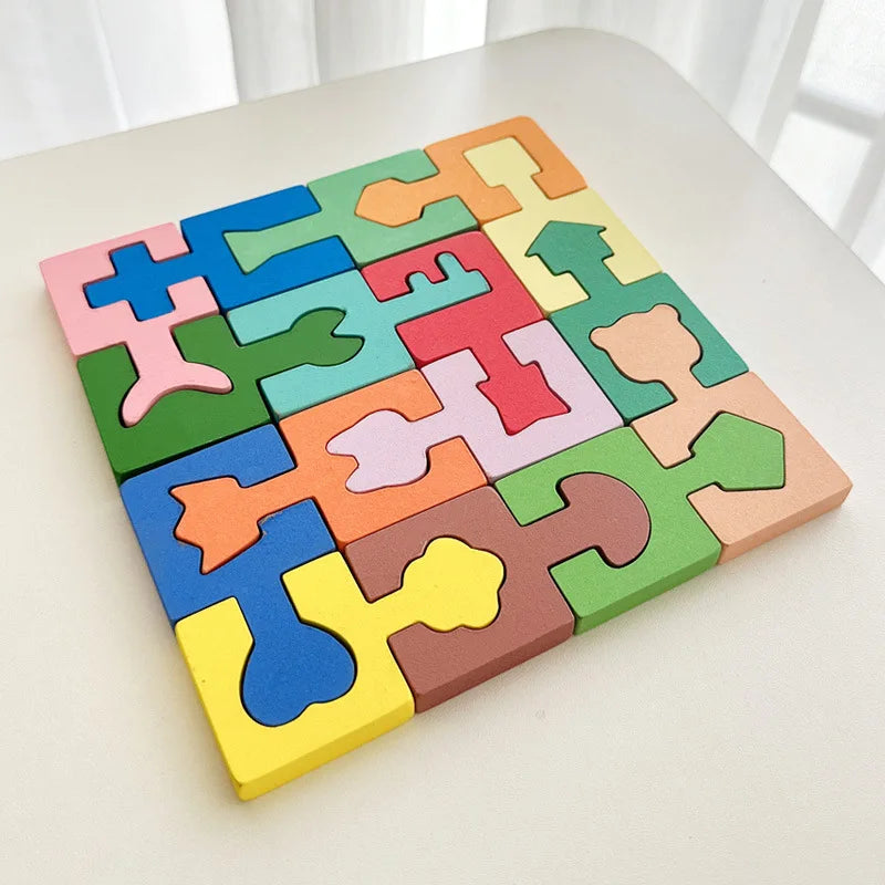 Airplane Puzzle Set