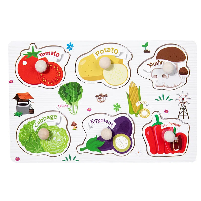Alphabet Grab Puzzle