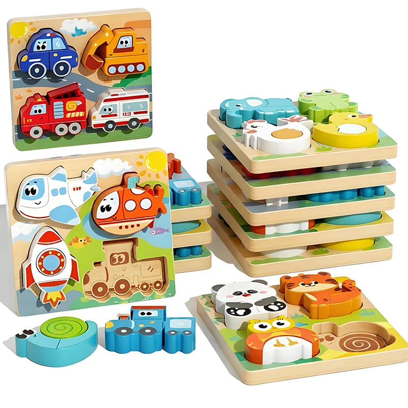 Wooden Matching Puzzle