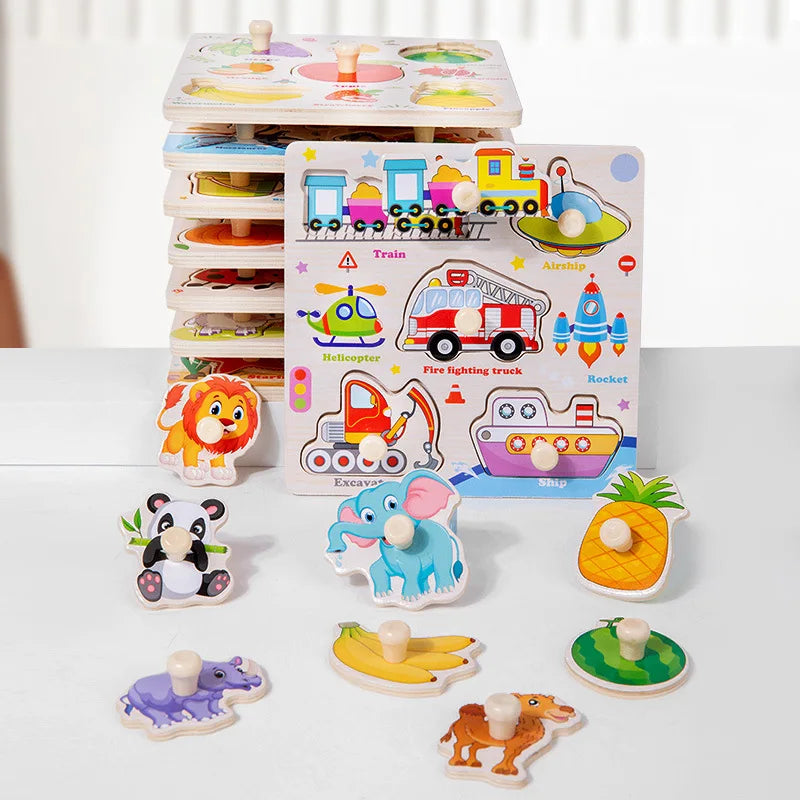 Alphabet Grab Puzzle