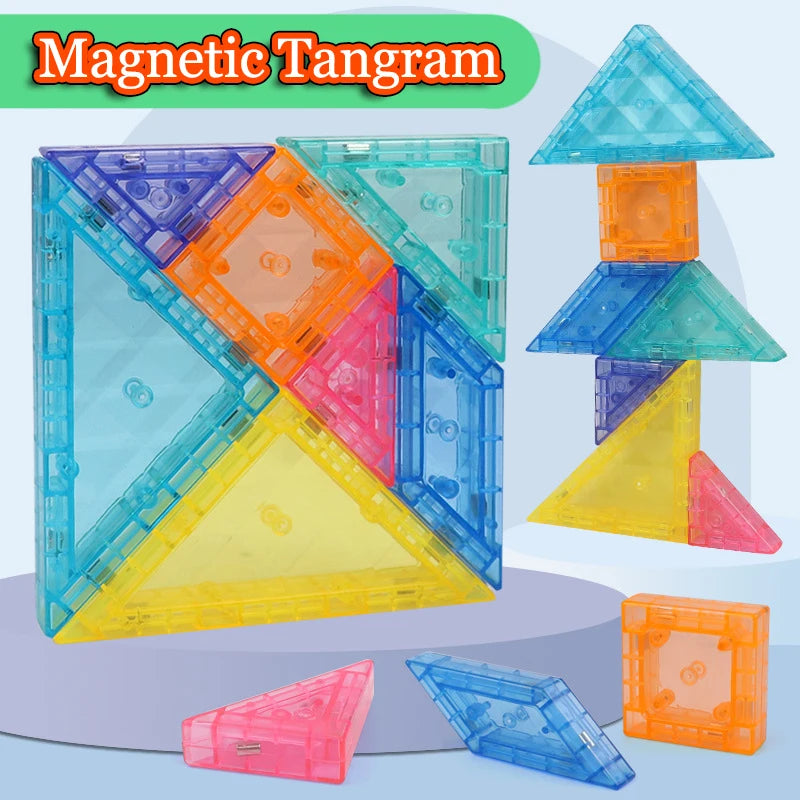 Magnetic Tangram Set