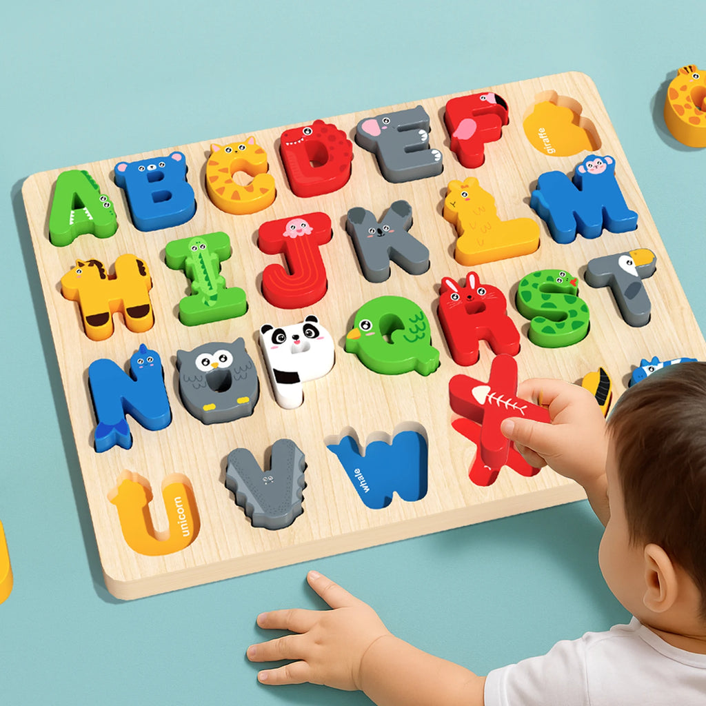 Alphabet Matching Puzzle