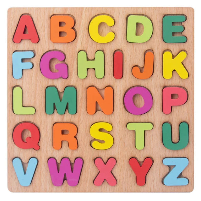 Alphabet Grab Puzzle