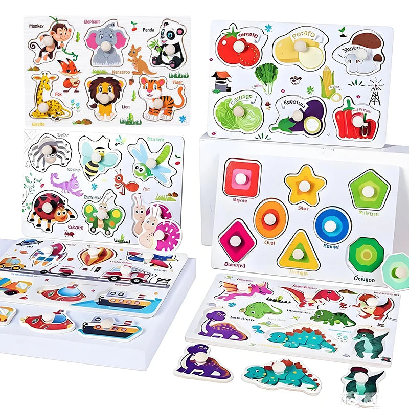 Alphabet Grab Puzzle