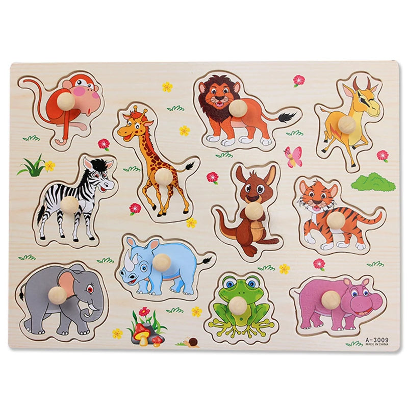 Alphabet Grab Puzzle