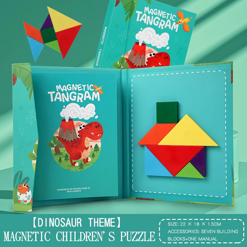 Magnetic Tangram Book