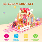 Wooden Ice Cream Set