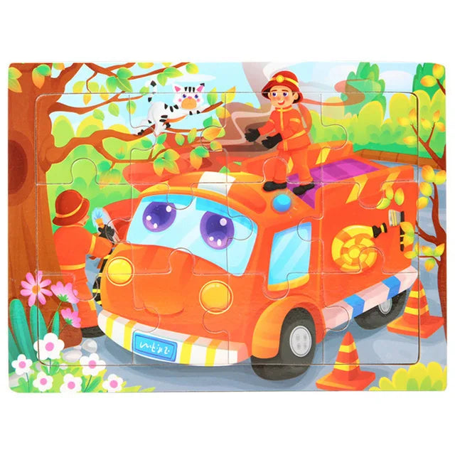 Animal Puzzle Board