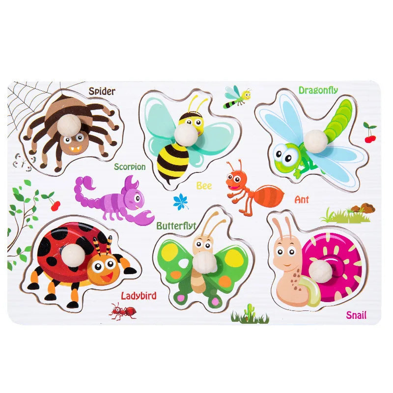 Alphabet Grab Puzzle