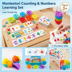 Rainbow Counting Beads