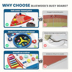 Montessori Wall Busy Board