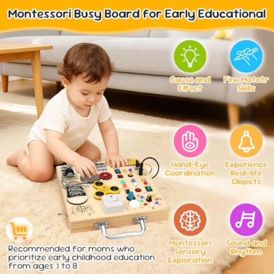 LED Learning Busy Board